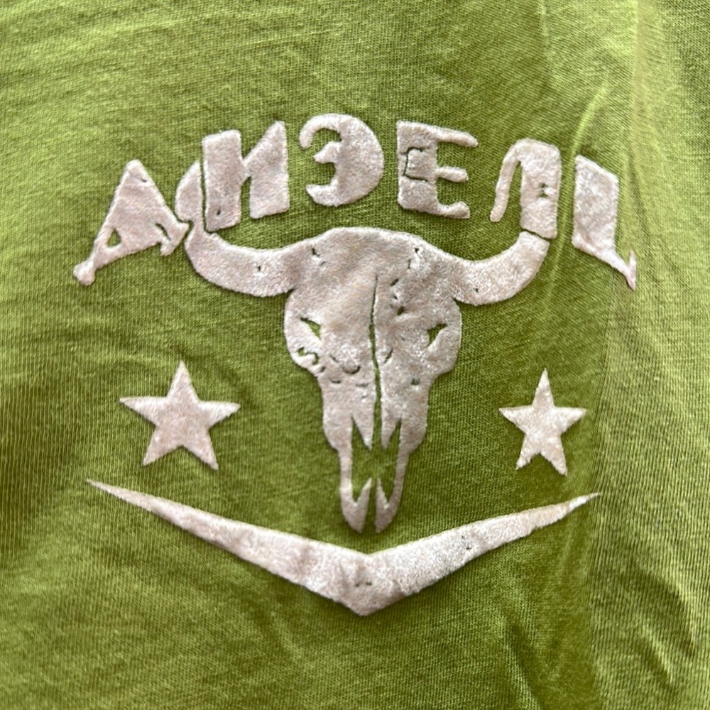 Vintage Diesel Green Long Sleeve Men's T-Shirt L Rare Distressed Design. - Picture 3 of 9